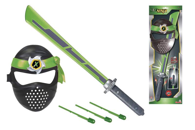 Kuren 48個セット 8042238 Ігровий набір зброї Некст Ніндзя з мечем зі звук. та світл