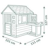 7600810742 Будинок Smoby Life "Садова майстерня" з станком, з інструментами та аксес., 145х110х127 см, 2+ (2809) small