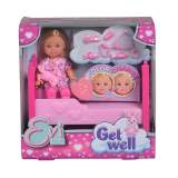 5733407 Лялька Еві "Легке одужання" зі зміною кольору, у ліжку з іграшкою та аксес., 3+ small