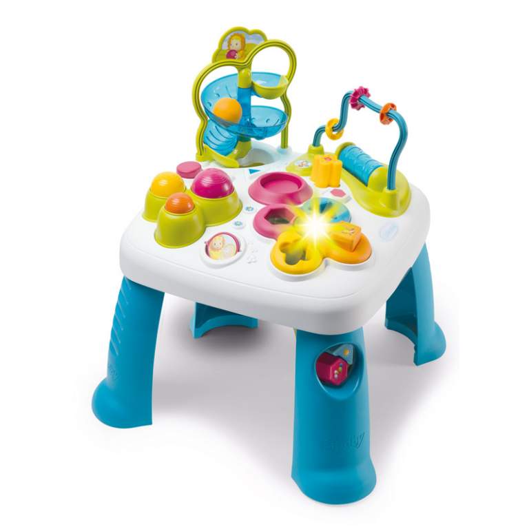 110426 Дитячий ігровий стіл Cotoons "Лабіринт" зі звуковим та світловим ефектами, блакитний, 12 міс.+