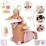 7600220392 Ігровий набір "Бебi Ньорс. Теракотова пудра. Розкладна валіза 3 в 1", 6 аксес., 18 міс.+ (2804) small