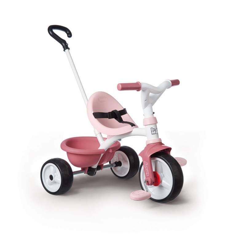740332 Дитячий металевий велосипед 2 в 1 "Бі Муві", рожевий, 68 х 52 х 52 см, 15 міс.+