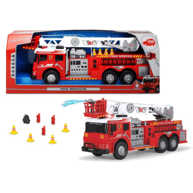 3719003 Функціональне авто Пожежна бригада з аксес., зі звук., світл. та водним ефектами, 62 см, 3+