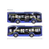 8503743004 Автобус металевий туристичний Majorette "Ман", 23 см, 3+ (2848) small