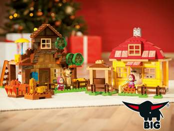 Конструктори BIG "Маша та Ведмідь"