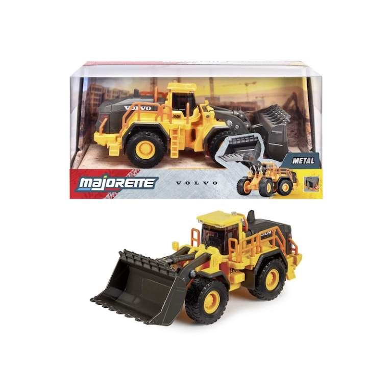 8503723003 Навантажувач металевий Majorette &quot;Вольво&quot;, 21 см, 3+