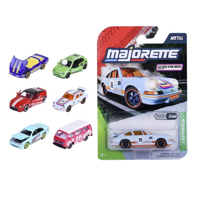 8504100001 Машинка металева Majorette &quot;КастХедс преміум&quot;, 7,5 см, 6 видiв, 3+