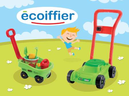 Садівництво разом з Ecoiffier