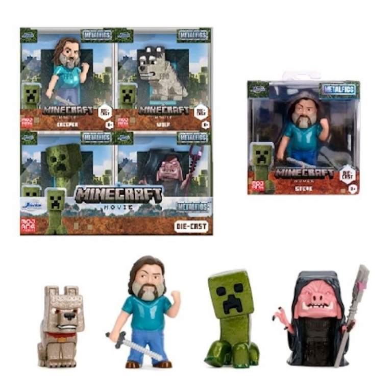 9385138300W05 Фiгyрка металева "Майнкрафт 5", 4 види, висота 6,5 см, 8+ 9385138300W05 Фiгyрка металева "Майнкрафт 5", 4 види, висота 6,5 см, 8+