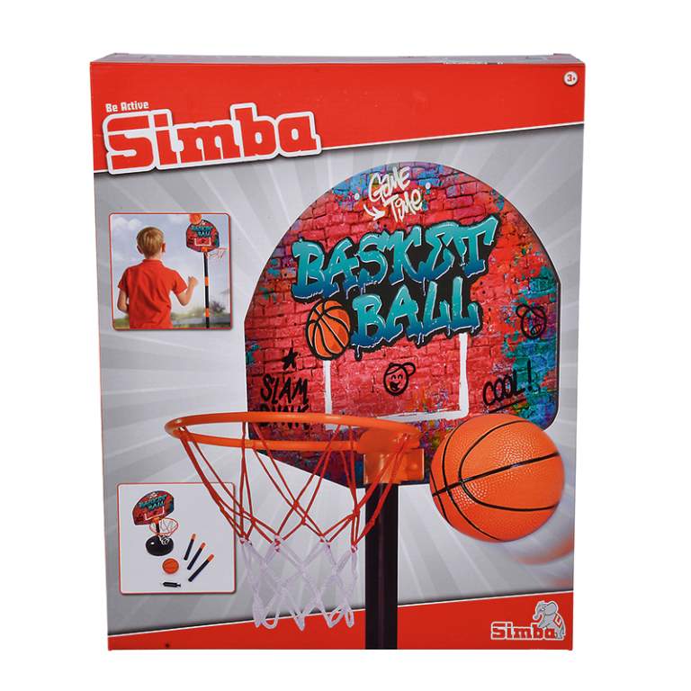7407609 Ігровий набір Баскетбол з корзиною, висота 160 см, 4+