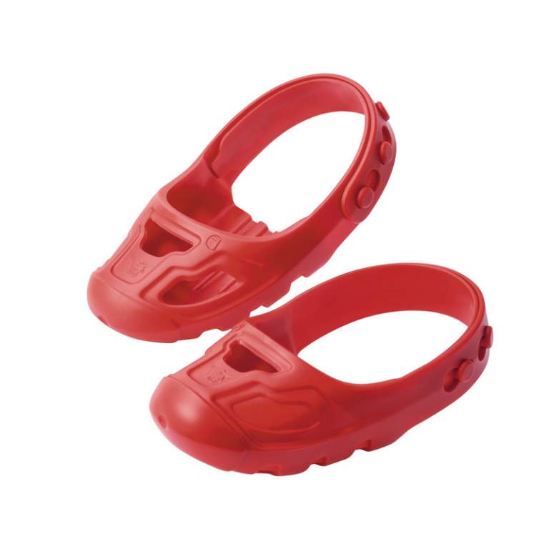 0056449 Захисні насадки BIG для взуття з липучками, р-р 21-28, червоні, 12міс.+