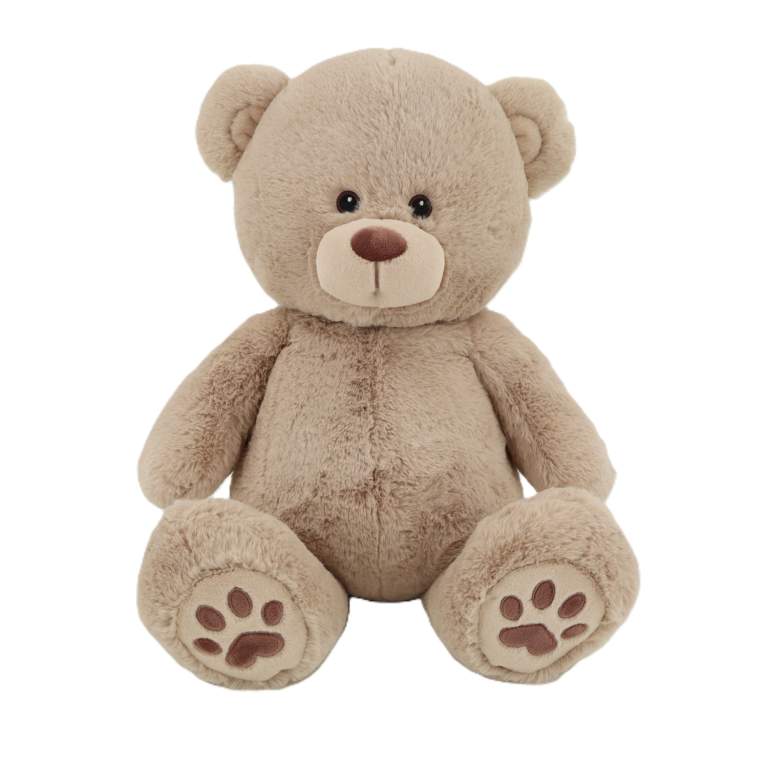5813002 Плюшева іграшка Nicotoy "Ведмежа", сіро-коричневий, 60 см, 0міс.+