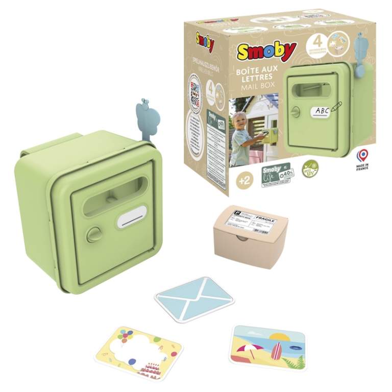 7600810929 Поштова скринька Smoby Life для будинку з аксес., 2+
