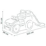 7600840207 Ігровий центр Smoby Life &quot;Автомобіль мандрівника&quot;, з гіркою та пісочницею, 233х68х91 см, 18 міс+ (2446) small